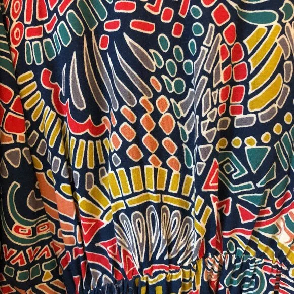 Flying Tomato Boho Butterfly Sleeve Print Dress - Picture 4 of 5